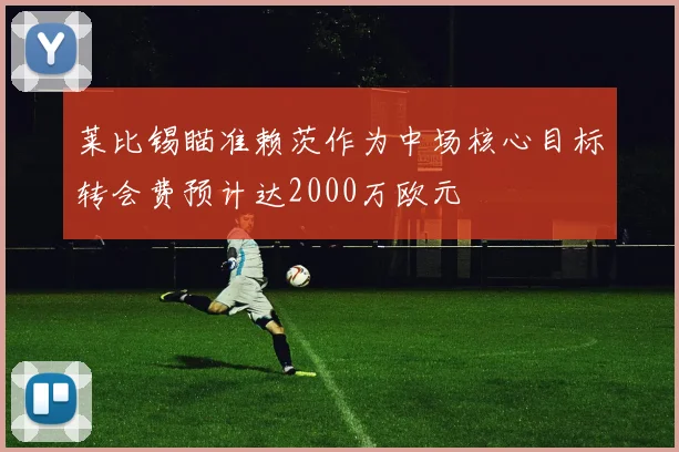 莱比锡瞄准赖茨作为中场核心目标转会费预计达2000万欧元